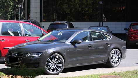 Automobiliai Palangos gatvėse