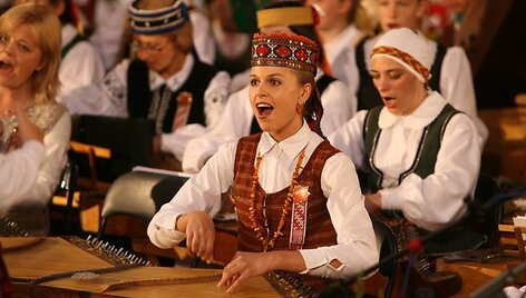 Koncerto &bdquo;Skambėkite, kanklės&ldquo; akimirkos 