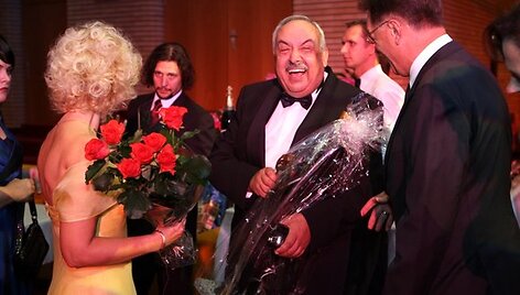 Režisieriaus ir aktoriaus Adolfo Večerskio jubiliejaus akimirkos