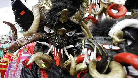 La Diablada akimirka.