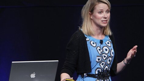 Naujoji &bdquo;Yahoo!&ldquo; vadovė Marissa Mayer