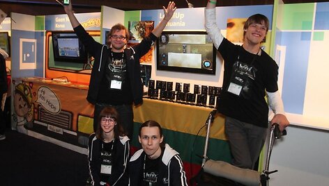 Lietuvių komanda &bdquo;LevelUp&ldquo; konkurse &bdquo;Imagine Cup 2012&ldquo;