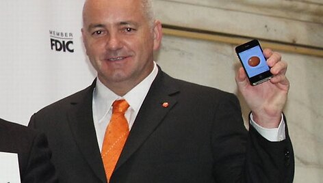 Tarptautinio banko &bdquo;ING Direct&ldquo; mobiliosios bankininkystės padalinio vadovas Kjellas Hegstadas.
