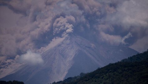 Fuego ugnikalnio i&scaron;siveržimas