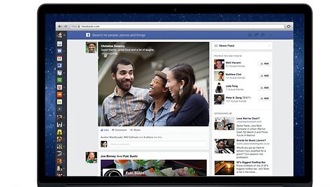 Taip atrodys naujasis &bdquo;Facebook&ldquo; dizainas kompiuteryje