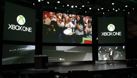„Microsoft“ pristatė žaidimų konsolę „Xbox One“