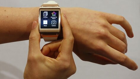 I&scaron;manusis laikrodis &bdquo;Galaxy Gear&ldquo;