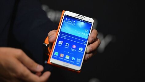 Plan&scaron;etinio kompiuterio ir telefono hibridas &bdquo;Samsung Galaxy Note 3&ldquo;