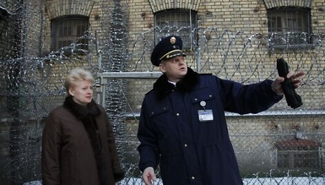 Dalia Grybauskaitė lankėsi Luki&scaron;kių kalėjime