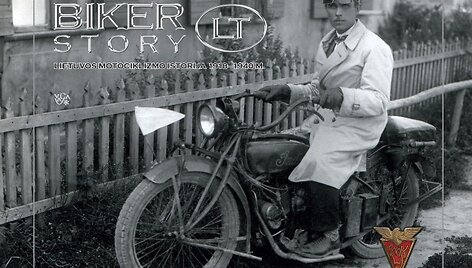 Rimo Bružo knyga &bdquo;Bikerstory.Lt. Motociklizmo istorija Lietuvoje 1918&ndash;1945&ldquo;