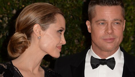 Angelina Jolie ir Bradas Pittas 