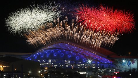 Sočio olimpinių žaidynių atidarymo ceremonija