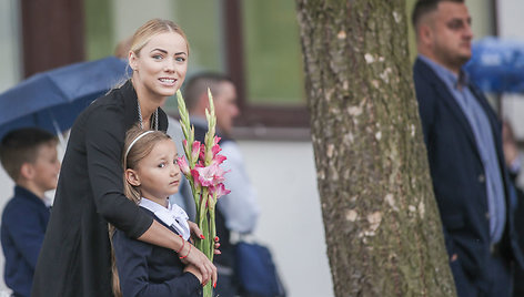 Goda Alijeva su dukra Tėja	