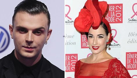 Theo Hutchcraftas ir Dita Von Teese