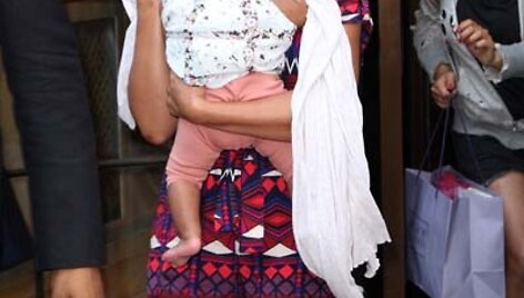 Beyonce su dukrele Blue Ivy