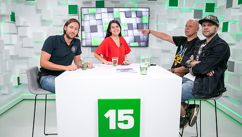 Valdas Petreikis, Monika Svėrytė, Gabrielius Liaudanskas-Svaras, Donatas Jur&scaron;ėnas-Donciavas