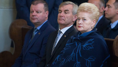 Saulius Skvernelis, Viktoras Pranckietis, Dalia Grybauskaitė