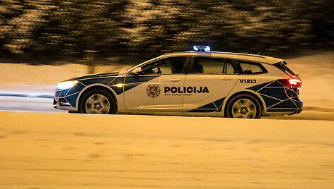 Vilniaus kelių policijos reidas