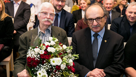 Henrikas Gudavičius ir Algimantas Černiauskas