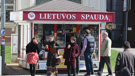 Lietuvos spauda kioskas