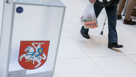 Vilniaus savivaldybėje vyksta i&scaron;ankstinis balsavimas prezidento rinkimų antrajame ture