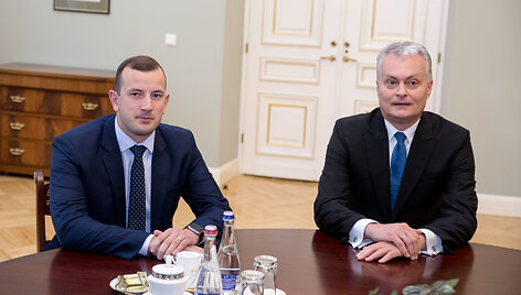 Virginijus Sinkevičius ir Gitanas Nausėda