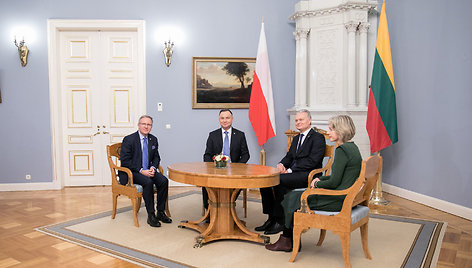 Lietuvos vadovas susitiks su Lenkijos Prezidentu Andrzejumi Duda