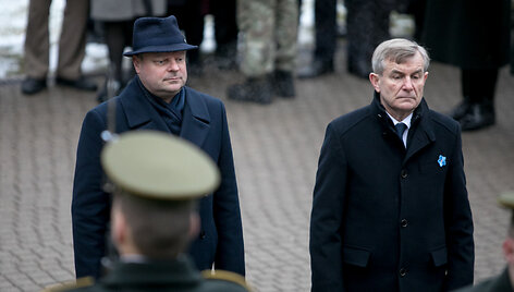Saulius Skvernelis ir Viktoras Pranckietis