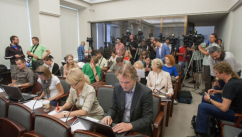 Konferencijos akimirka