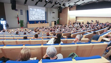 Konferencijos akimirka
