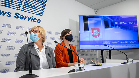 Jurgita &Scaron;iugždinienė ir Radvilė Morkūnaitė-Mikulėnienė