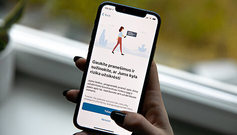 Mobilioji programėlė &bdquo;Korona Stop LT&ldquo;