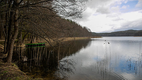 Pavasario pradžia prie Ilgio ežero