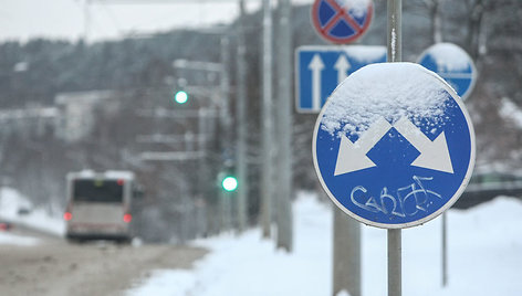 Sudėtingos eismo sąlygos