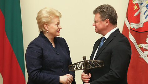 Dalia Grybauskaitė ir Algimantas Markauskas