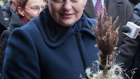 Prezidentė D.Grybauskaitė Kaziuko mugėje