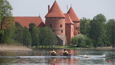 Varžybų akimirka
