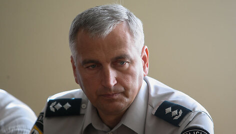 Biržų rajono policijos komisariato vir&scaron;ininkas Eugenijus &Scaron;opis