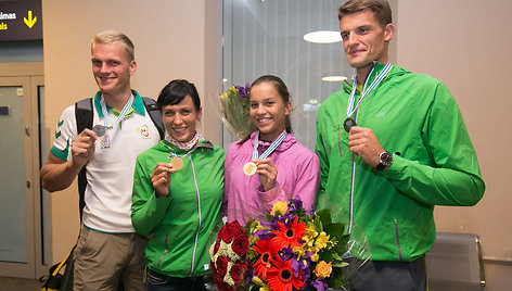 Rolandas Maščinskas, Donata Vištartaitė, Milda Valčiukaitė, Saulius Ritter