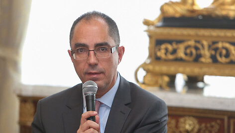 Luvro muziejaus generalinis direktorius Jean-Luc Martinez