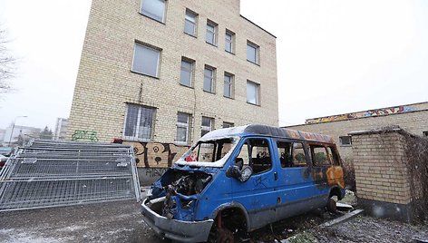 Vilniaus Klinikų gatvėje prasidėjo Šv.Roko ligoninės rekonstrukcija