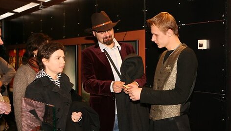 Europos &scaron;alių kino susirinko žiūrėti pilna salė gerbėjų.