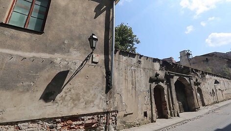 Apleista ligoninė Vilniaus Senamiestyje