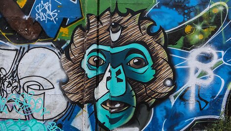 Grafiti pie&scaron;iniai