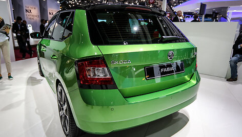 Naujoji &bdquo;&Scaron;koda Fabia&ldquo; Paryžiaus automobilių parodoje