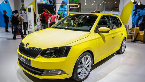 Naujoji &bdquo;&Scaron;koda Fabia&ldquo; Paryžiaus automobilių parodoje