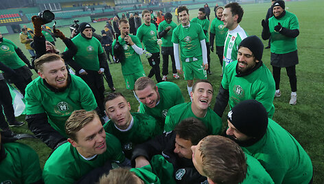 Vilniaus &bdquo;Žalgiris&ldquo; &ndash; vėl Lietuvos futbolo A lygos čempionas