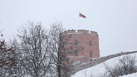 Pirmasis sniegas Vilniuje