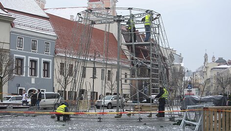Pirmasis sniegas Vilniuje