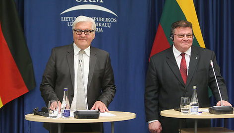 Frankas-Walteris Steinmeieris ir Linas Linkevičius